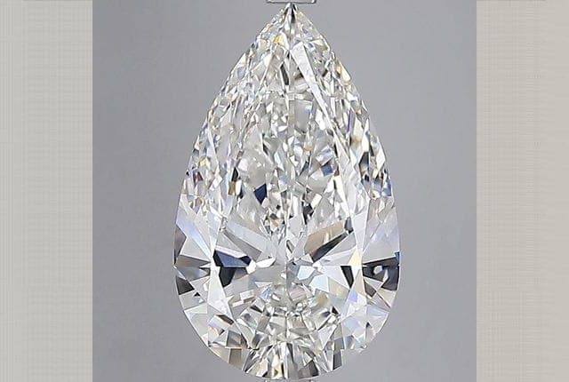 IGI | 13.02ct | Pear | F | VS1 | Ideal