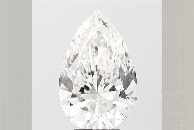 IGI | 4.42ct | Pear | F | VS1 | Ideal