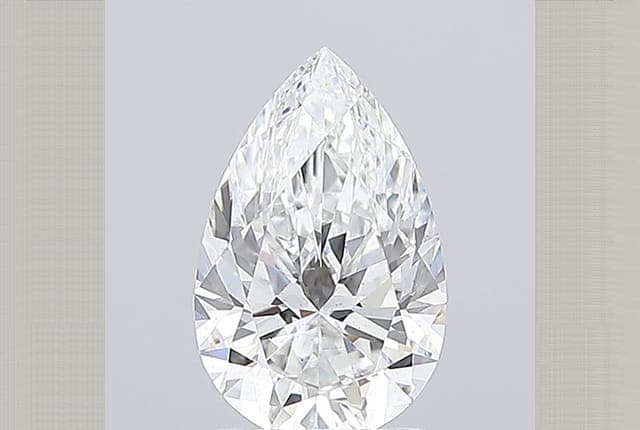 IGI | 2ct | Pear | E | VS2 | Very Good