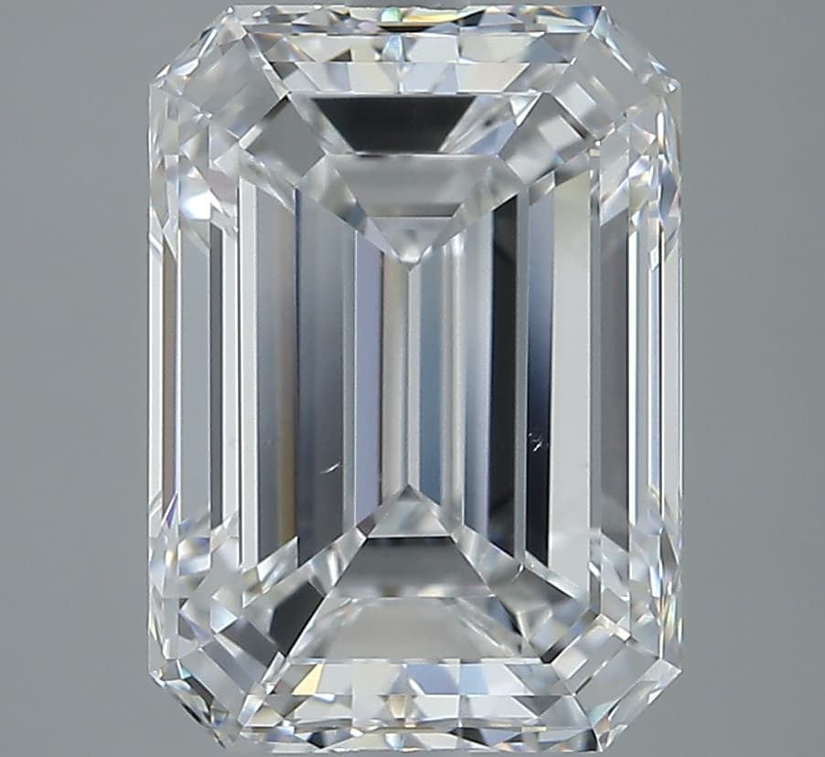 4.71ct | Emerald | D | VS2 | Excellent