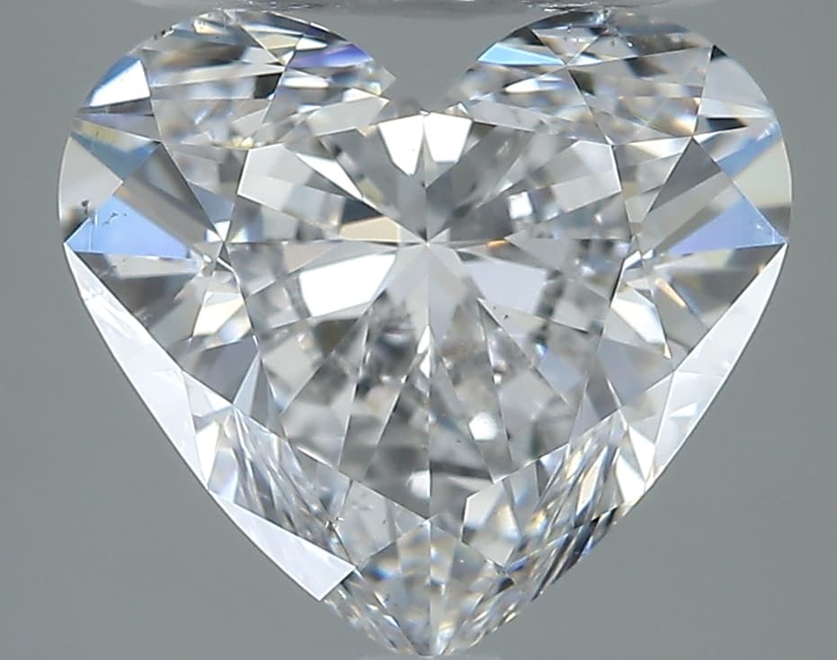 2.5ct | Heart | D | SI1 | Excellent