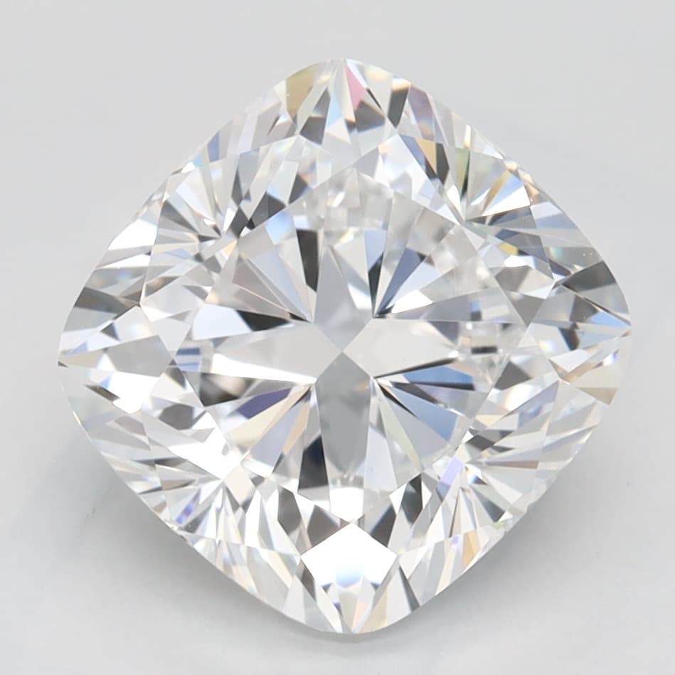 IGI | 2.8ct | Cushion | D | VVS1 | Excellent