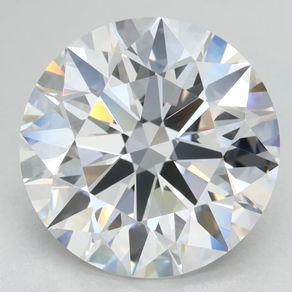 3.65ct | Round | D | VVS2 | Excellent