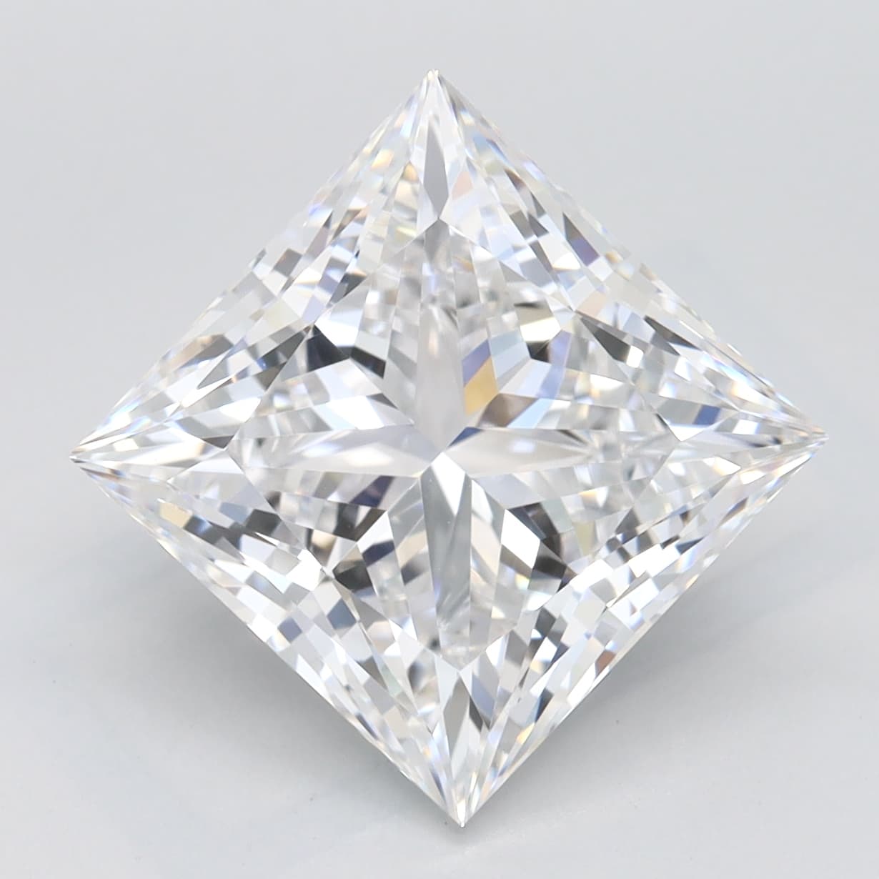 GIA | 4.3ct | Princess | D | VVS1 | Ideal