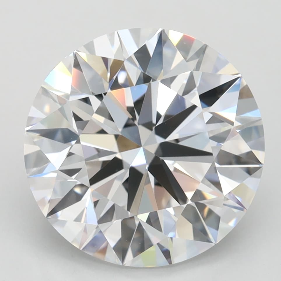 3.46ct | Round | D | VVS1 | Ideal