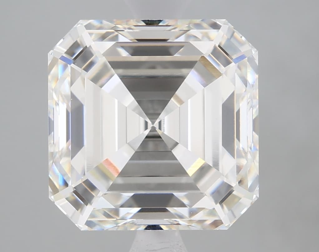 IGI | 4.69ct | Asscher | F | VVS2 | Ideal