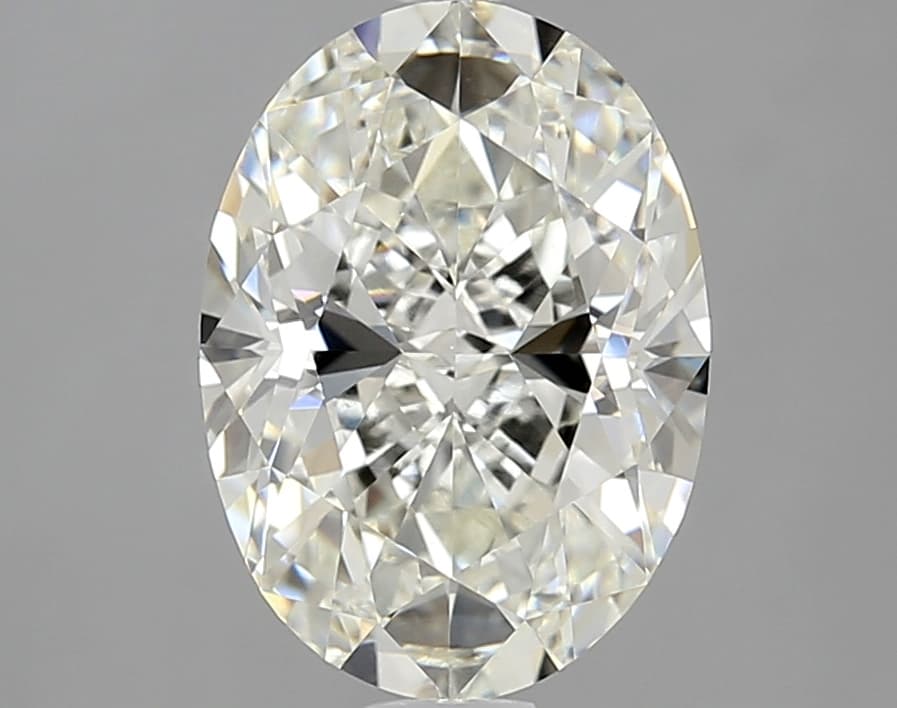 GIA | 3ct | Oval | J | SI1 | Excellent