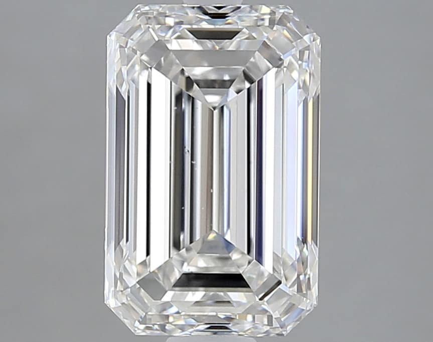 GIA | 2.92ct | Emerald | F | VS1 | Excellent