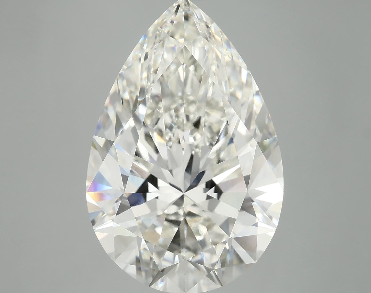 IGI | 8.6ct | Pear | H | VVS2 | Ideal