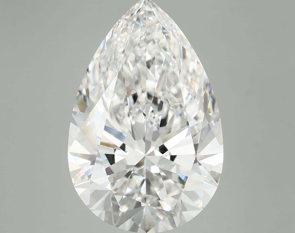 IGI | 9.43ct | Pear | F | VVS2 | Excellent
