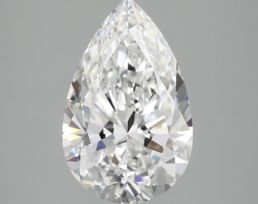 IGI | 2.67ct | Pear | E | VVS2 | Excellent