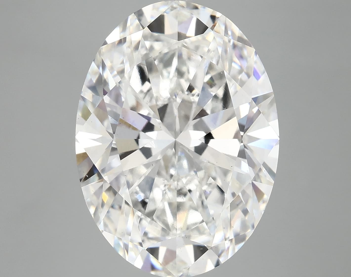 IGI | 9.48ct | Oval | F | VS2 | Excellent