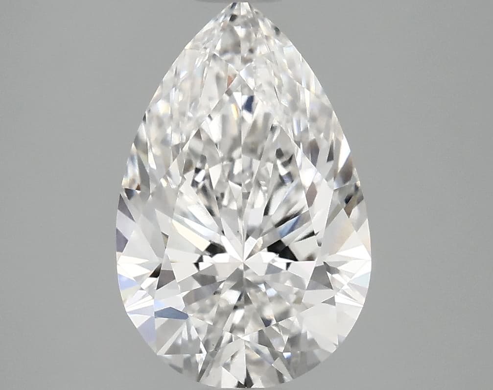 IGI | 2.72ct | Pear | F | VS1 | Excellent