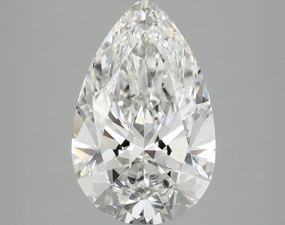 IGI | 2.9ct | Pear | F | VS1 | Excellent