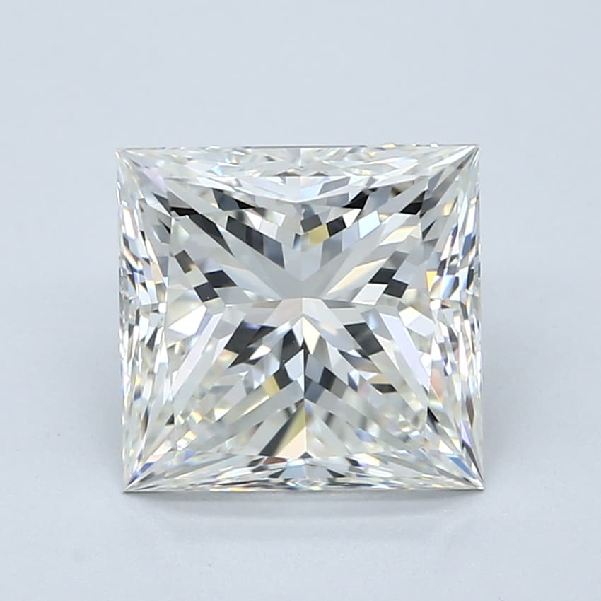 GIA | 4.01ct | Princess | J | VVS2 | Excellent