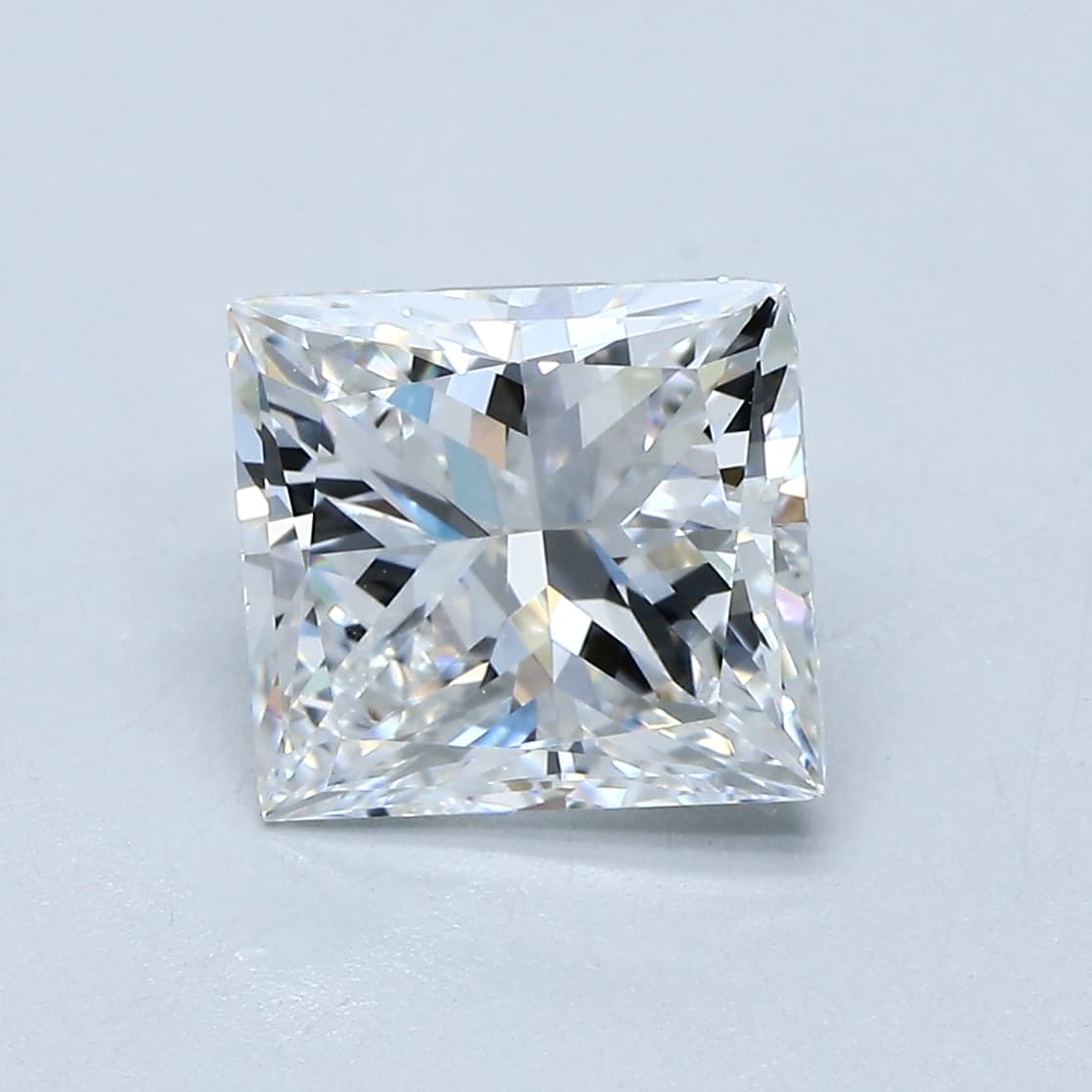 GIA | 2.7ct | Princess | E | VS2 | Excellent