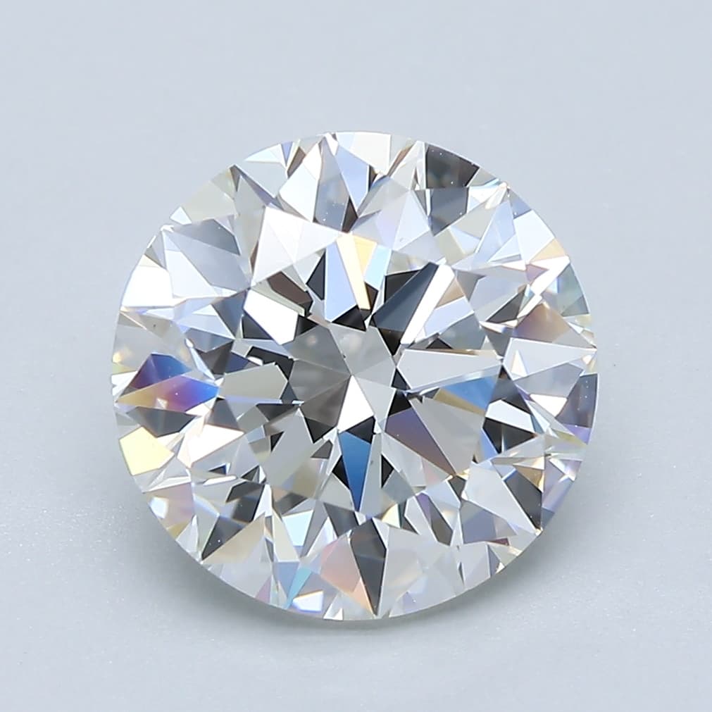 GIA | 3.45ct | Round | F | VS1 | Excellent