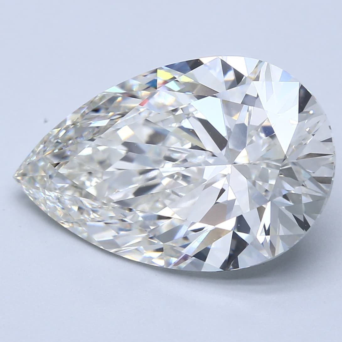 9.57ct | Pear | H | VVS2 | Ideal