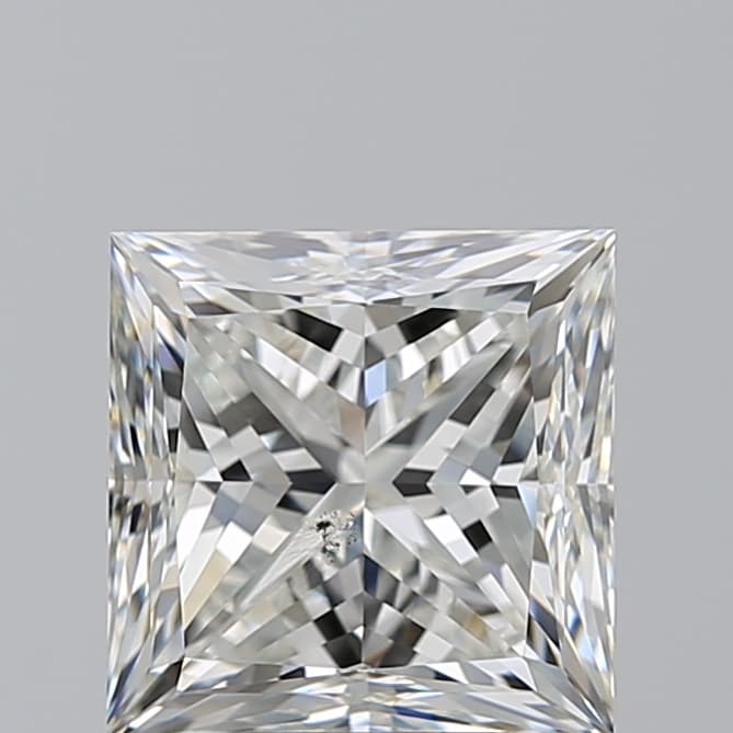 3.53ct | Princess | I | SI1 | Ideal