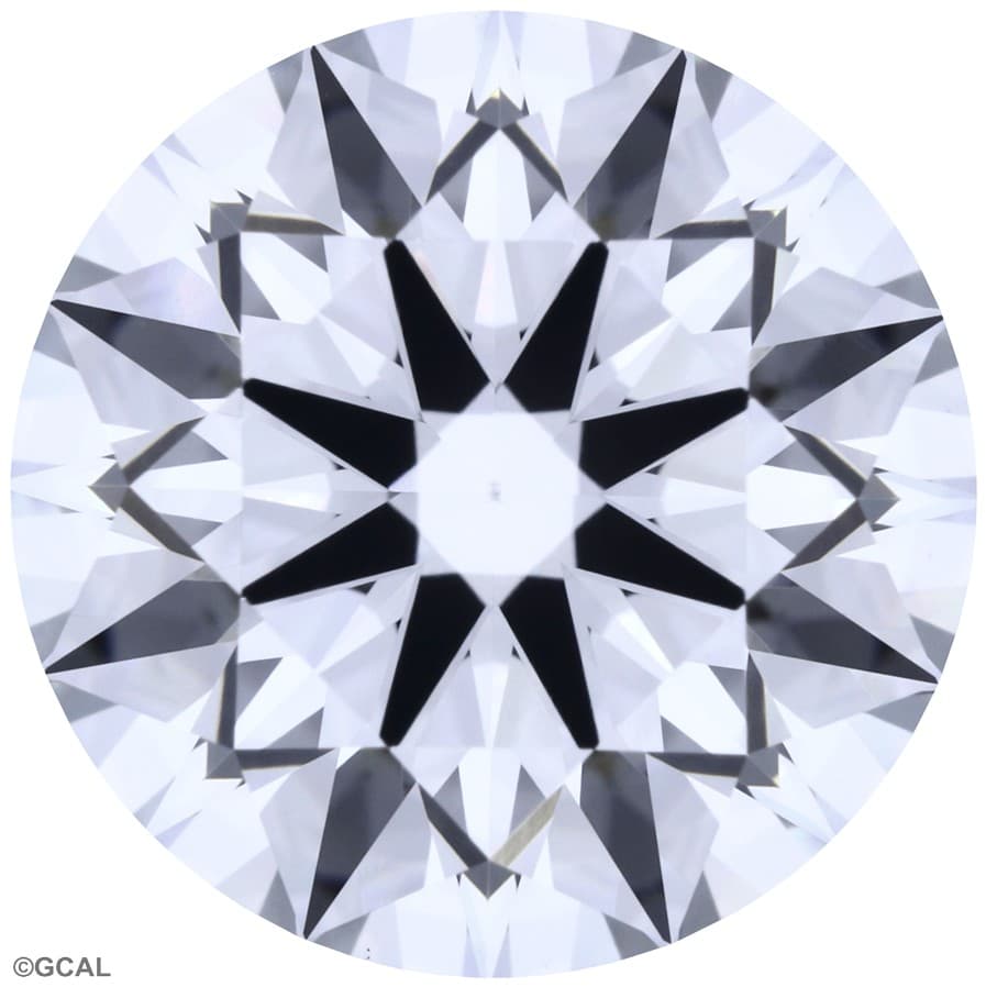 GCAL | 2.9ct | Round | D | VS1 | Ideal
