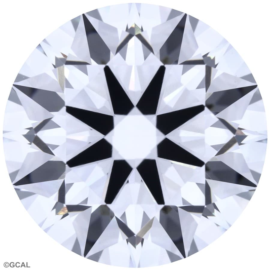 GCAL | 3ct | Round | E | VVS2 | Ideal