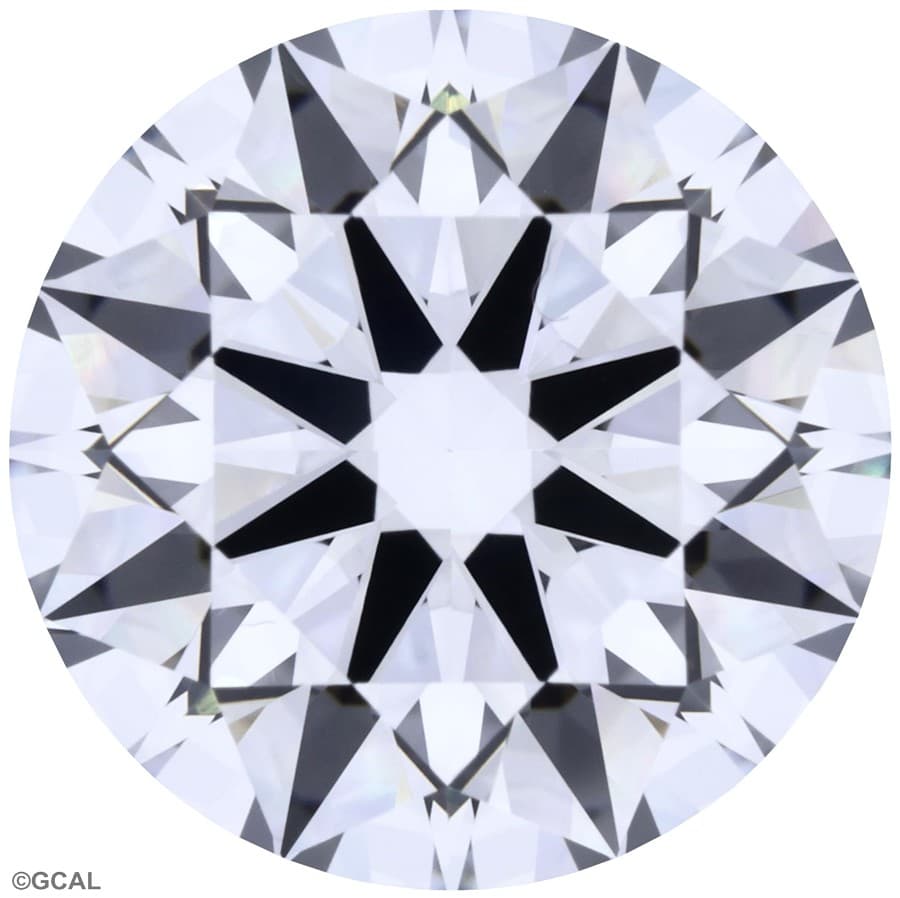 GCAL | 2ct | Round | E | VS1 | Ideal