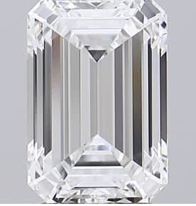 GIA | 2.71ct | Emerald | D | VVS2 | Excellent