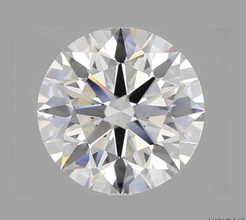 GIA | 5.71ct | Round | F | VS2 | Excellent