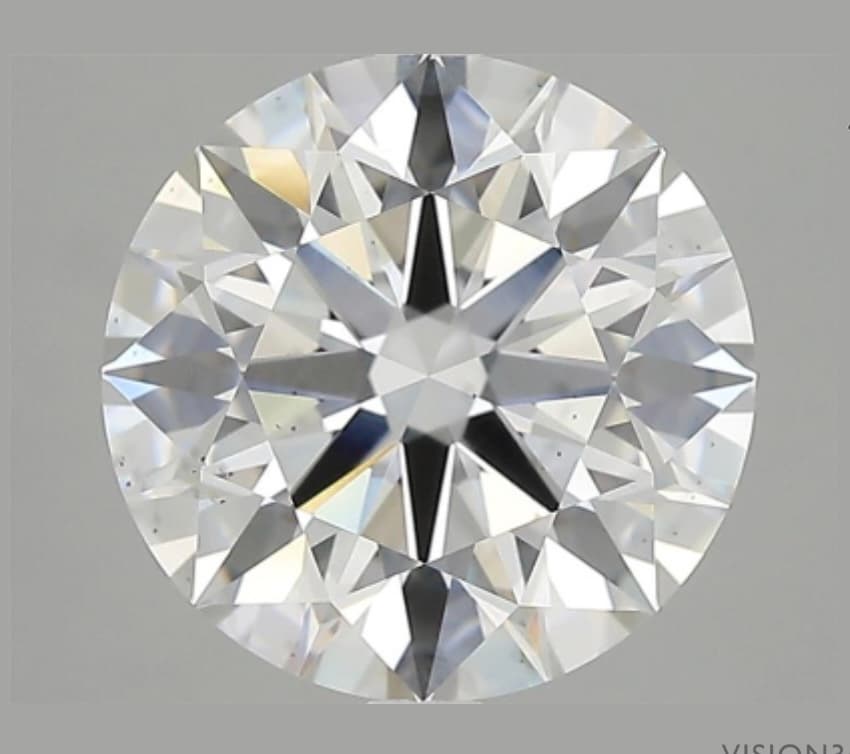 GIA | 4.1ct | Round | E | VS2 | Excellent