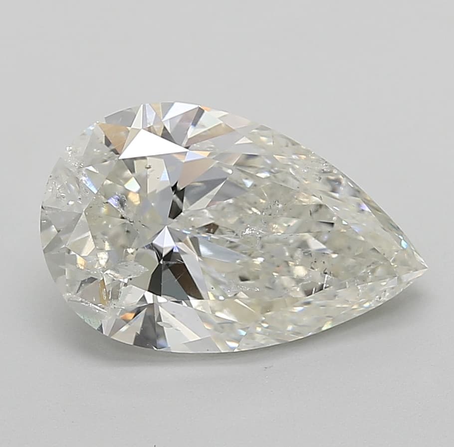 IGI | 3.57ct | Pear | H | SI2 | Very Good