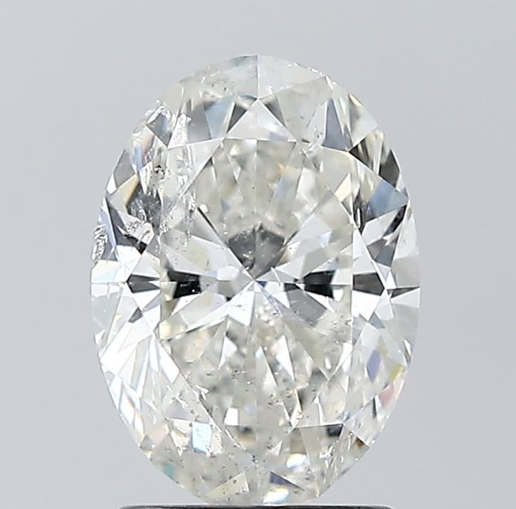 HRD | 2.01ct | Oval | I | SI2 | Excellent