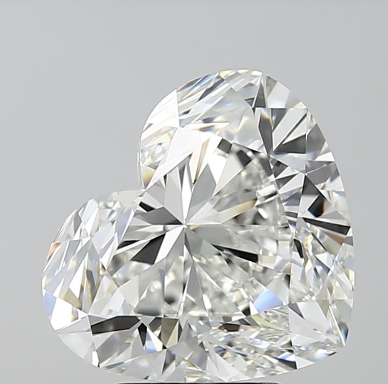 GIA | 5.21ct | Heart | H | VS2 | Ideal