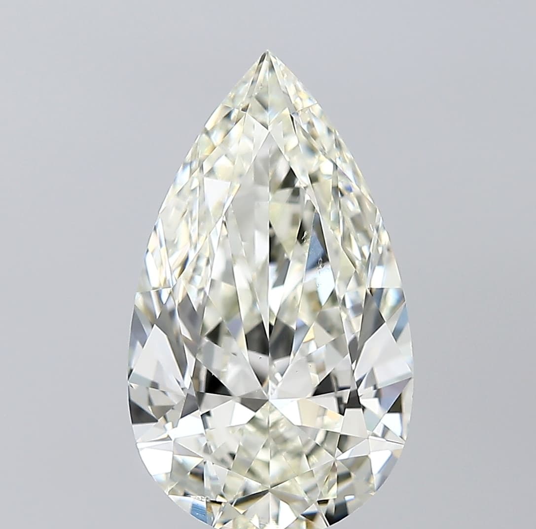 GIA | 4.01ct | Pear | K | SI1 | Ideal