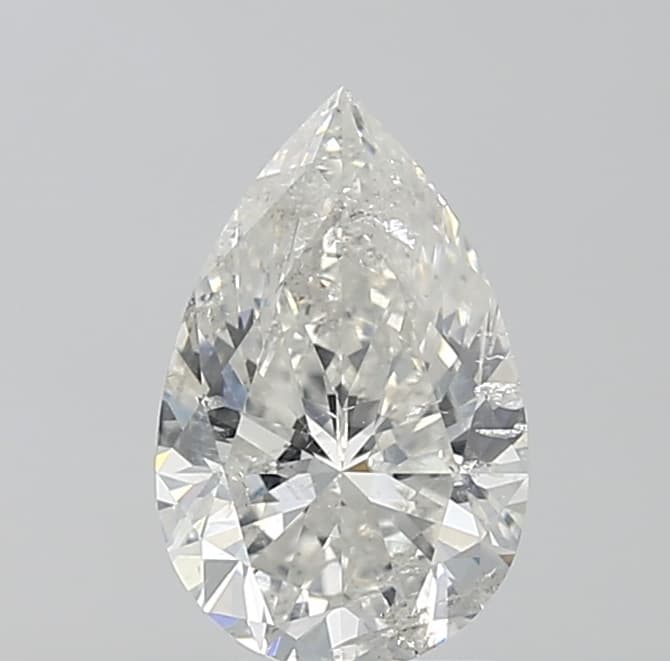 HRD | 1.7ct | Pear | H | I1 | Ideal
