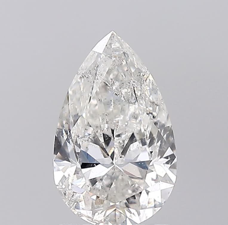 HRD | 1.52ct | Pear | G | I1 | Ideal