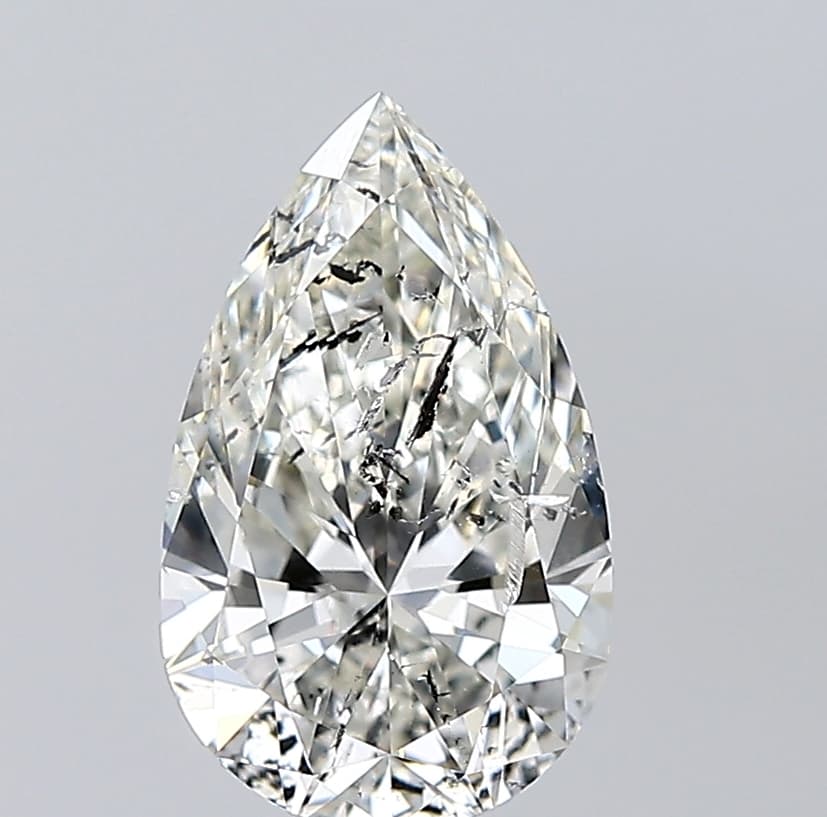 HRD | 2.01ct | Pear | G | I1 | Ideal