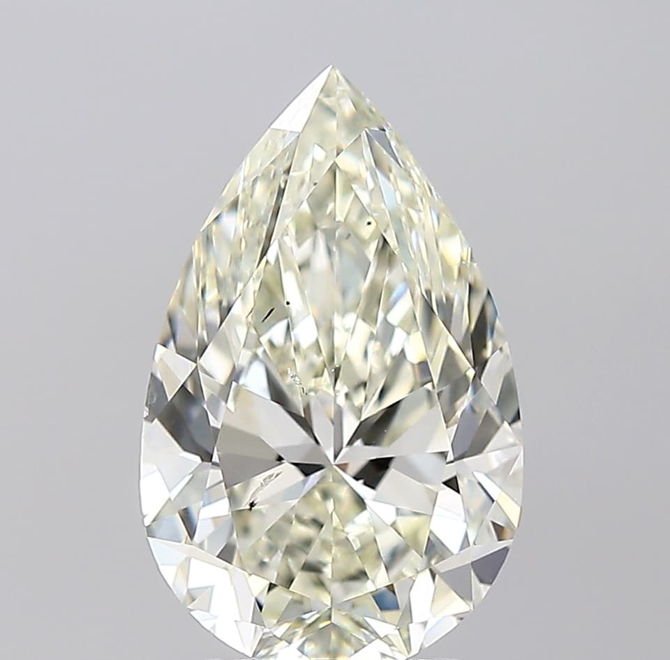 GIA | 3.5ct | Pear | L | SI1 | Ideal
