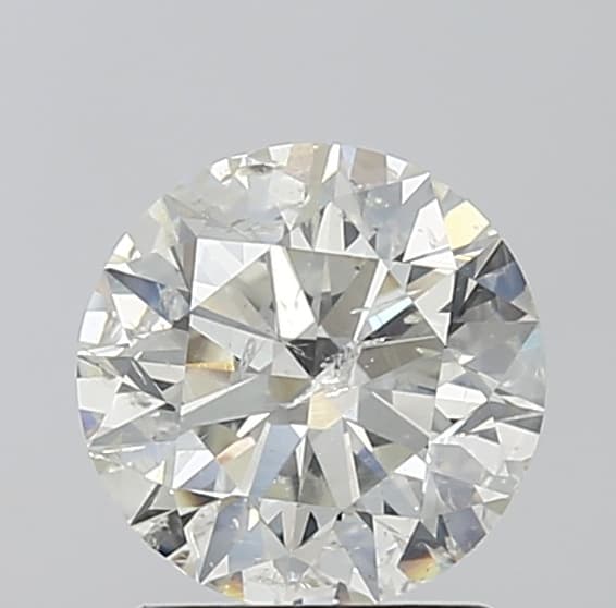 HRD | 1.7ct | Round | J | I1 | Excellent