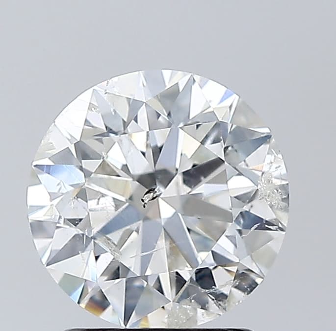 IGI | 2.01ct | Round | H | I1 | Excellent