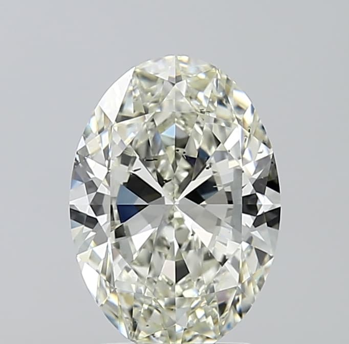 GIA | 2.2ct | Oval | K | SI2 | Ideal
