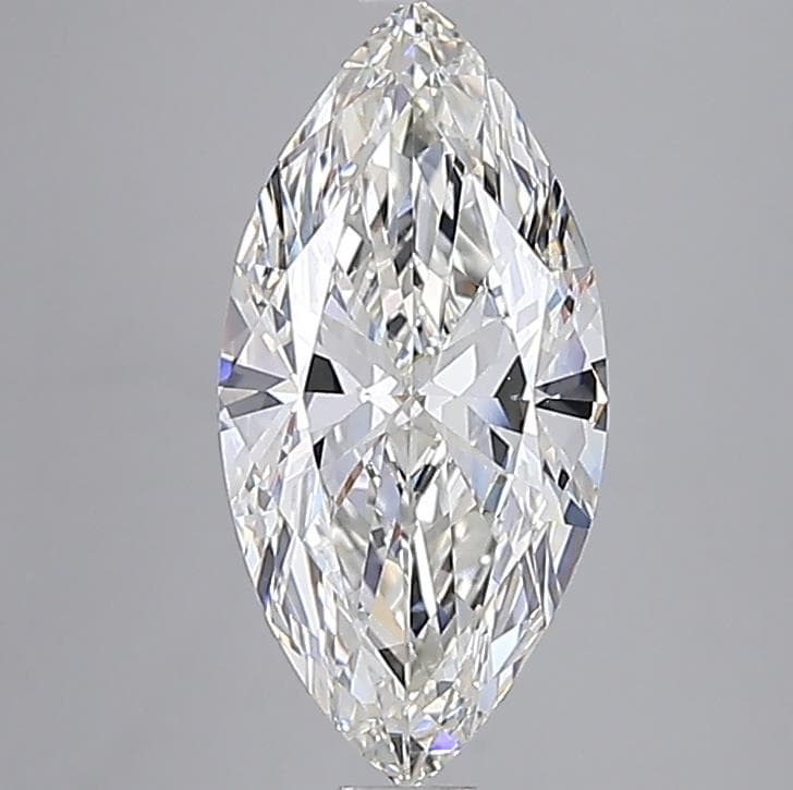 IGI | 3.71ct | Marquise | H | VVS2 | Ideal