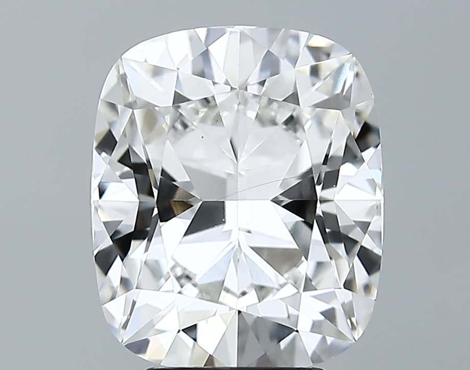 GIA | 4ct | Cushion | H | SI1 | Ideal