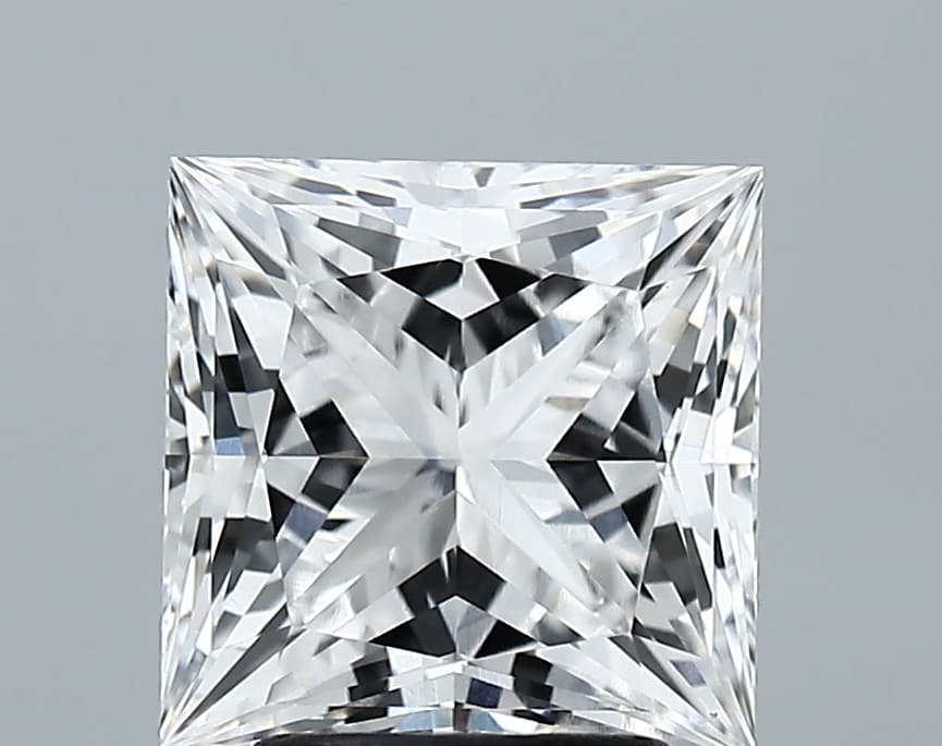GIA | 3.3ct | Princess | E | VVS2 | Ideal