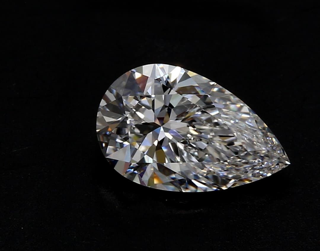2.86ct | Pear | D | VVS2 | Excellent
