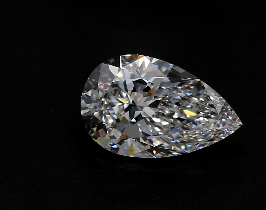 IGI | 2.9ct | Pear | F | VS1 | Excellent