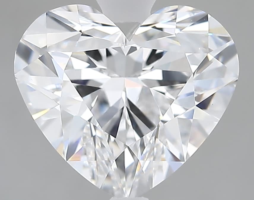 2.66ct | Heart | D | VVS2 | Excellent