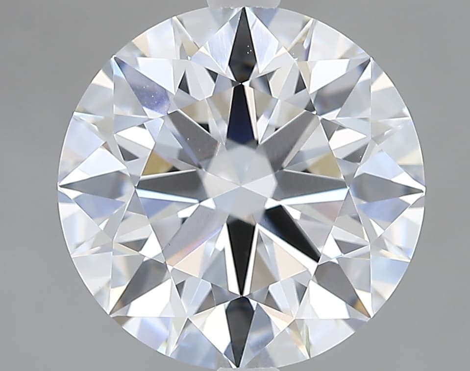3.36ct | Round | E | VVS2 | Excellent