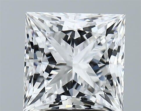 GIA | 3.3ct | Princess | D | VVS2 | Ideal