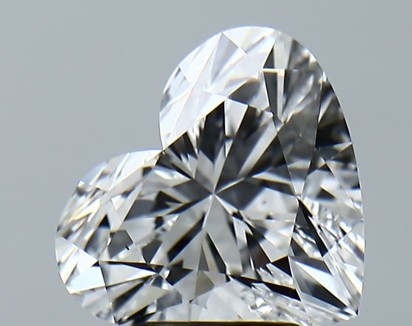 3.16ct | Heart | D | VVS2 | Ideal