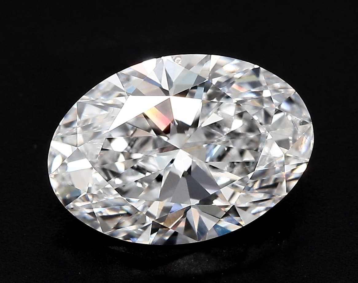 IGI | 3.31ct | Oval | F | VVS2 | Excellent
